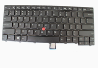 Clavier Teclados pour Lenovo UK ThinkPad T440 T440s T440p T450 T450s T460 avec point avec clavier d'ordinateur portable rétro-éclairé