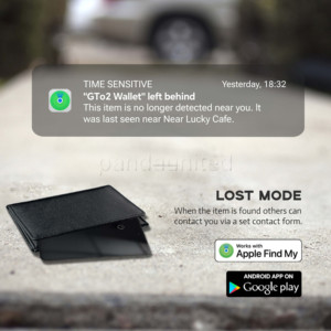 Bộ theo dõi thẻ thủy tinh siêu mỏng với Bộ định vị thời gian thực được chứng nhận MFI của tôi để chống mất túi ví hành lý trẻ em vật nuôi cao tuổi - Product Image 4