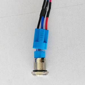 Interruptor de Botón, Arnés de Cableado para Computadora, Conexión de Terminal de Batería con Sensor de Temperatura Interno, PTFE IP66, Resistente a la Humedad y Duradero - Product Image 5