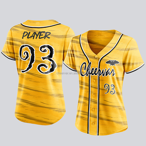 Uniformes de béisbol bordados, ropa de béisbol y softbol, camiseta de béisbol para mujer - Product Image 5