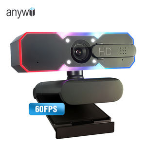 1080P Free Driver HD Live Stream Autofocus 60fps USB Webcam Cámara Clip Webcam con micrófono para PC portátil - Product Image 1