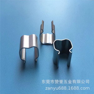 คลิปโลหะ ZY-216 สแตนเลสสตีล ทองแดง สปริงขัดเงา แบบไม่มาตรฐาน สำหรับยึดติด - Product Image 2