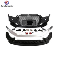 Kit carrosserie pour AUDI A3 2012-2016, mise à niveau au style RS3, pare-chocs de voiture, accessoires de voiture, pièces de tuning automobile, diffuseur arrière avec échappement