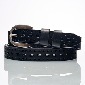 Cinturón de Cuero Genuino Delgado de Lujo para Mujer, Hebilla de Aleación, Cuero Vacuno de Primera Calidad, Estilo de Diseñador Directo de Fábrica, Cinturón Personalizado - Product Image 5
