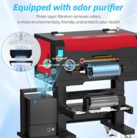 Refinecolor Nouvelle Arrivée 60cm Rouleau à Rouleau UV DTF Imprimante Uvdtf Autocollant Machine D'impression par Transfert pour Gobelets Articles Irréguliers