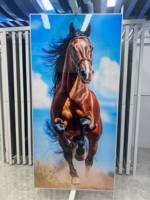 Panel Dinding PVC 3D UV Harga Terjangkau Tahan Air Dekorasi Rumah Modern Papan Batu Karbon untuk Penggunaan di Rumah