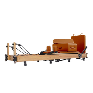 Appareil de <span class=keywords><strong>Pilates</strong></span> Reformer en bois pour la maison, Reformer de <span class=keywords><strong>Pilates</strong></span> commercial pour studio, pliable - Product Image 5