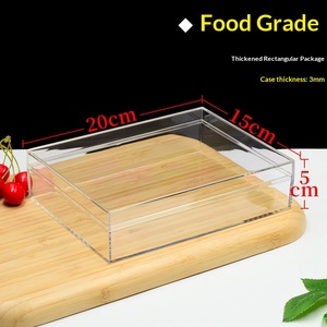Caja de Plástico Transparente Rectangular de 20 cm de Grosor, con Alta Transparencia, para Regalo de Pepino de Mar - Product Image 1