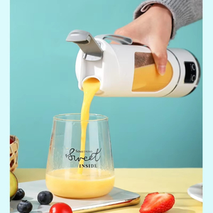 Plastic Juicing <b>Cup</b> Portable Wireless Fruit Blender Mini Multifunctional Kitchen Juicer USB Charging Outdoor - Product Image 6