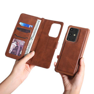 Para <span class=keywords><strong>Samsung</strong></span> S23 <span class=keywords><strong>FE</strong></span> S23 ULTRA Anti-huella digital multifunción tarjeta Split Funda de cuero Compatible <span class=keywords><strong>con</strong></span> teléfono móvil Realme - Product Image 5