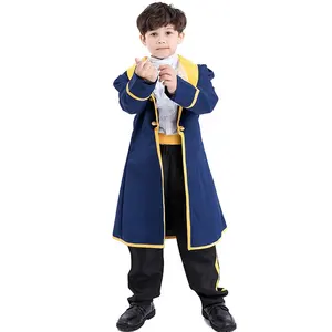 Déguisements de fête d'halloween pour enfants, Costumes de carnaval empire, Anime, Cosplay, roi Prince, Costumes pour garçons