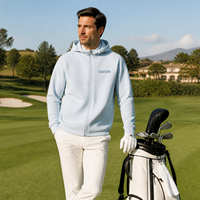 Veste zippée personnalisée pour homme, 400g, en coton épais, style Techwear, pour le bureau, le golf, les activités de plein air et le quotidien