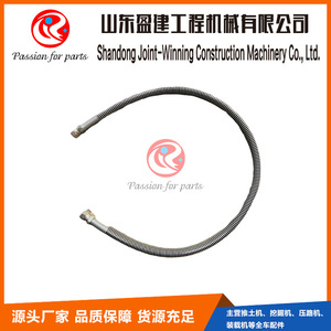 ท่อป้องกันการระเบิด Yingjian Engineering รุ่น 17M-03-26140 ท่อส่งน้ำมันสแตนเลสสำหรับรถดันดิน อะไหล่เครื่องจักรก่อสร้าง - Product Image 3
