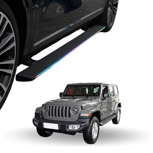 Marchepieds latéraux électriques automatiques en alliage d'aluminium avec lumière LED pour <span class=keywords><strong>jeep</strong></span> wrangler Jk Accessoires Marchepieds électriques - Product Image 1