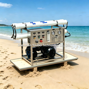 Usine de dessalement d'eau de mer 5000 LPD, dessalinisateur portable pour bateau, générateur d'eau marine, prix pour bateaux à voile - Product Image 1