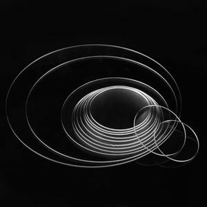 2 قرص دائري سميك من الأكريليك بقطر 25: 30 قرص عرض مجوهرات بقرص شفاف فارغ من الأكريليك - Product Image 1