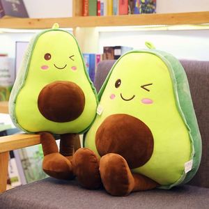 Peluche Avocat, Coussin Doux en Forme de Fruit, Jouet en Peluche pour Enfant, Bébé Fille, Cadeau - Product Image 2