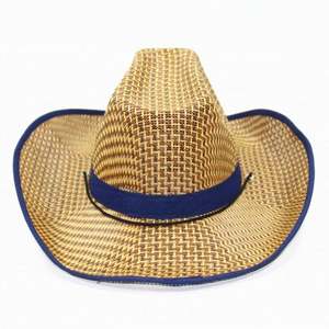 Chapeau de soleil d'été en paille naturelle, style western, grand chapeau de cowboy mexicain, pour activités de plein air, pêche, cyclisme, usage quotidien et professionnel, haute qualité - Product Image 5