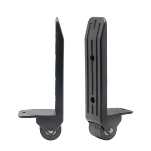 Roues d'angle en plastique pour bagages en Offre Spéciale pour pièces de roue de chariot de valise à 90 degrés roulettes latérales - Product Image 1