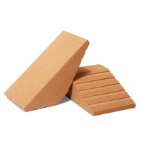 Réglable Premium Cork SLANT BOARD Antidérapant Fitness Pédale Aérobie Step Banc Confortable Rainures Pédale Stepper Plate-forme