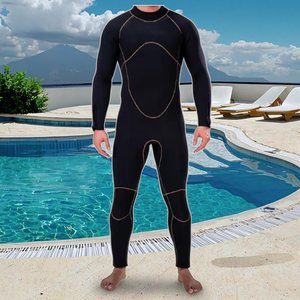<span class=keywords><strong>Combinaison</strong></span> de surf pour <span class=keywords><strong>homme</strong></span> <span class=keywords><strong>3</strong></span>/2 mm super flexible, imperméable, respirante, antibactérienne, anti-UV, coupe-vent, fermeture éclair dorsale, néoprène + nylon, personnalisable - Product Image 3
