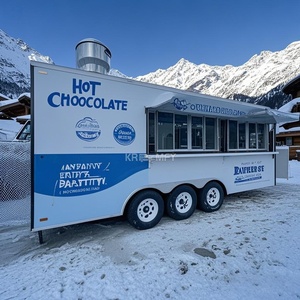 Remorques de fête pour camions fourgons entièrement équipées, multifonctionnelles, pour la rue et l'extérieur, cuisine mobile personnalisée, remorque alimentaire - Product Image 2