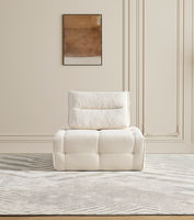 Canapé sectionnel modulaire en tissu moderne européen Matériau de remplissage en éponge durable pour la maison Salon Hôtels