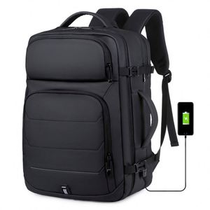 Sac à dos d'ordinateur portable personnalisé pour étudiants, imperméable, pour l'école, le bureau, les voyages, les sports décontractés en plein air, pour hommes et femmes - Product Image 1