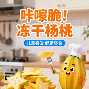 ผลไม้แห้งอบกรอบรูปดาว 1 กก. ไม่ทอด ไม่เติมน้ำตาล ขนมผลไม้อบแห้ง - Product Image 3