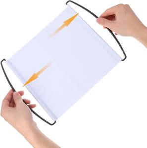 Banderoles vierges pour la décoration, toile <span class=keywords><strong>dessin</strong></span>ée à la main, support rétractable, DIY, fête, événement extérieur - Product Image 3