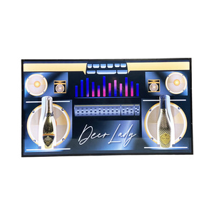 Exhibidor de Vino Iluminado Rectangular de Acrílico con Siete Colores, Exhibidor de Vino con Iluminación de Neón para Bares y KTV - Product Image 4