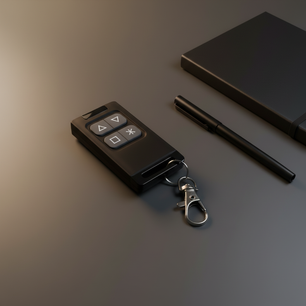 TPD TPD-TX22 <strong>433</strong>.92MHz Metal Automatic Gate Door <strong>RF</strong> Wireless <strong>Learning</strong> <strong>Code</strong> <strong>Remote</strong> Control with 100m Range for Garage & Gate