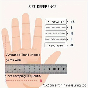 Gants jetables écologiques roses en nitrile pour examen médical, protection sans poudre, latex de caoutchouc alimentaire pour le nettoyage - Product Image 6