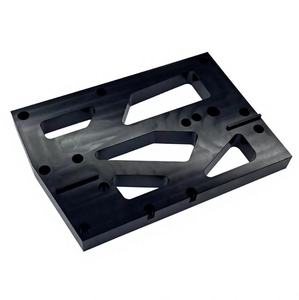 Placa de Montaje Hueca Ligera de Aluminio Anodizado, Mecanizada por CNC, Personalizada OEM, Equipo de Automatización de Alta Precisión - Product Image 6