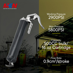 Pistolet à <span class=keywords><strong>graisse</strong></span> manuel haute capacité MSN 5800 PSI, 0,9 cm³/stroke, 500 CC/16 oz, SM102 - Product Image 5