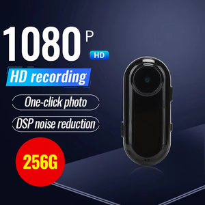 Mini Clip On Portable Dual Function Recorder Synchronous Video Audio Capture One Click Operation Noise Reduction <b>Device</b> - Product Image 4