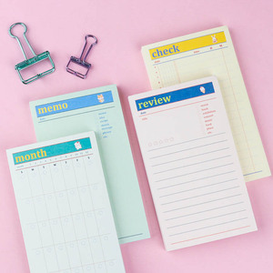 Blocco Note Multifunzionale Creativo da 60 Pagine Autoadesivo per Ufficio, Pianificatore Giornaliero e Mensile, Lista <span class=keywords><strong>delle</strong></span> Cose da Fare - Product Image 5