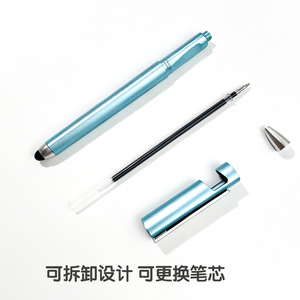 Multifunctional Touch <b>Pen</b> Metal Body Bullet Tip For Phone Stylus Writing Promotional Gift <b>Pen</b> Black <b>Gold</b> Blue Pink Gray - Product Image 5