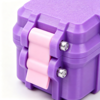 3ml 4-Fächer Peptid-Reiseetui, Peptid-Box, OEM, hochwertiges Reiseetui mit Kühlpack für Fläschchenschutz und Präsentation