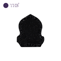 Accessoires de réparation de vêtements en gros : Motifs plats à motifs sombres et motifs thermocollants en strass lâches