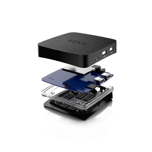 2025 mới nhất Set Top Box Quad core 2GB 16GB HDR <span class=keywords><strong>10</strong></span> Amlogic S905 4K Android thông minh TV Box pháp ý - Product Image 5