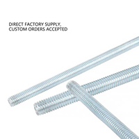 Zinc Plated Threaded Rod DIN975 Galvanized All Thread Stud Bar for Ceiling Suspension Yunnan Kunming Wholesale Supply