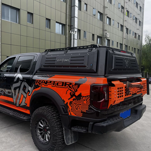 Capote rigide pour <span class=keywords><strong>Ford</strong></span> <span class=keywords><strong>Ranger</strong></span> <span class=keywords><strong>Raptor</strong></span> F-150 - Alliage d'aluminium imperméable à l'eau, quatre portes, haute protection - Product Image 6