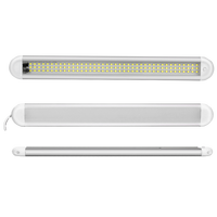 TELLIKA 2PCS 12V 36V Tube lumineux universel de type 120 LED pour camping-car avec cordon d'extension