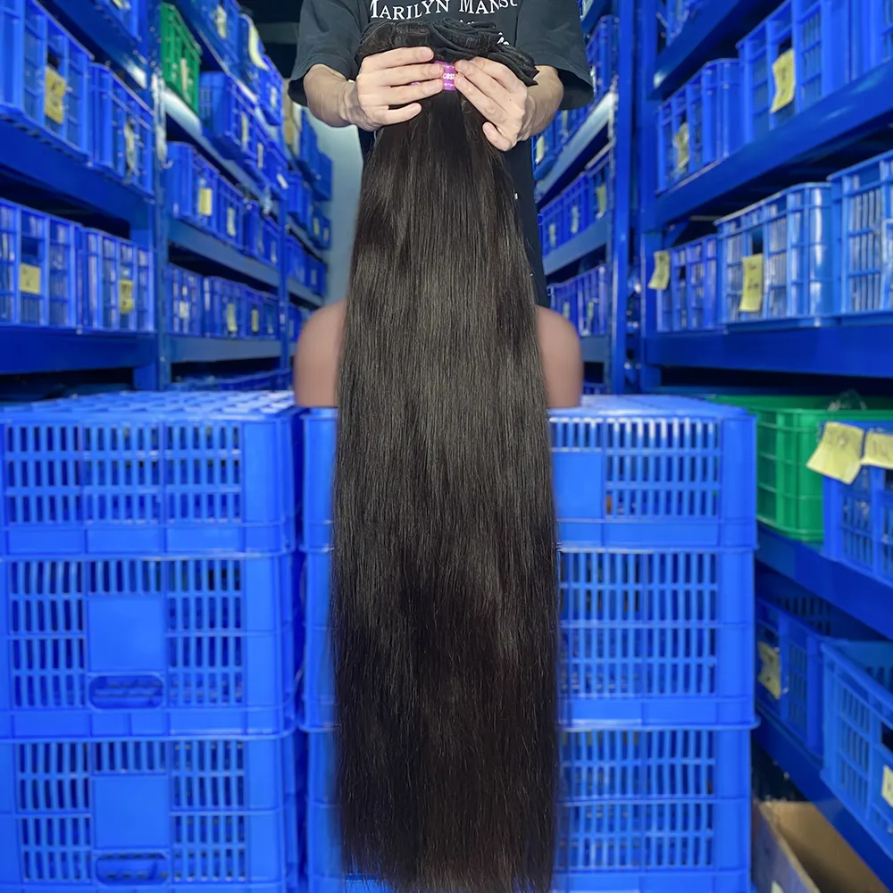 Alimina Groothandel Ruwe Virgin Cuticle Aligned Haar, Remy 100 Human Hair, Groothandel Braziliaanse Cuticula Uitgelijnd Virgin Hair Vendors