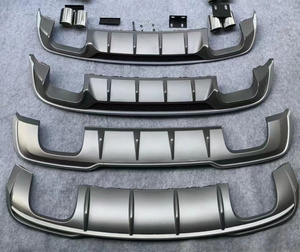 เหมาะสำหรับรถยนต์ <span class=keywords><strong>Audi</strong></span> A3 Sedan และ Hatchback ปี 2014-2019 ชุดแต่งอัพเกรด <span class=keywords><strong>S3</strong></span> ปลายท่อไอเสียแบบสี่ช่อง  ลิ้นกันชนหลัง - Product Image 3