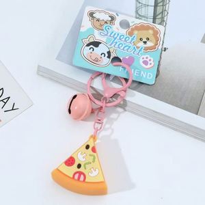 New Fashion 3D Soft Rubber Keychain French Fries, Tomato, Pizza, a Whole Set of Keychains - Product Image 2