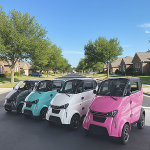 Оптовая продажа: Мощный электрический трицикл 60В 3000Вт для взрослых, пассажирский, запас хода 130 км, аккумулятор LiFePo4, закрытый кузов, EEC L2e J1 2 - Product Image 5