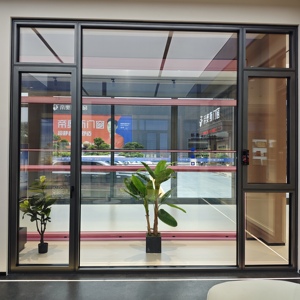 Deioux Black Aluminum Casement Window Weather Resistant Waterproof Durable Frame - Product Image 5