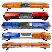 Feux de toit à LED, alarme, véhicule d'ambulance, véhicule de sauvetage, véhicule d'ingénierie, camion de remorquage, gestion urbaine, camion de pompiers, stroboscope, longue rangée d'avertissement